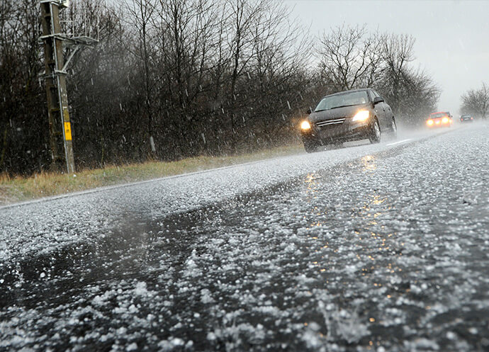 What to Do If Youre Driving in hailstorm